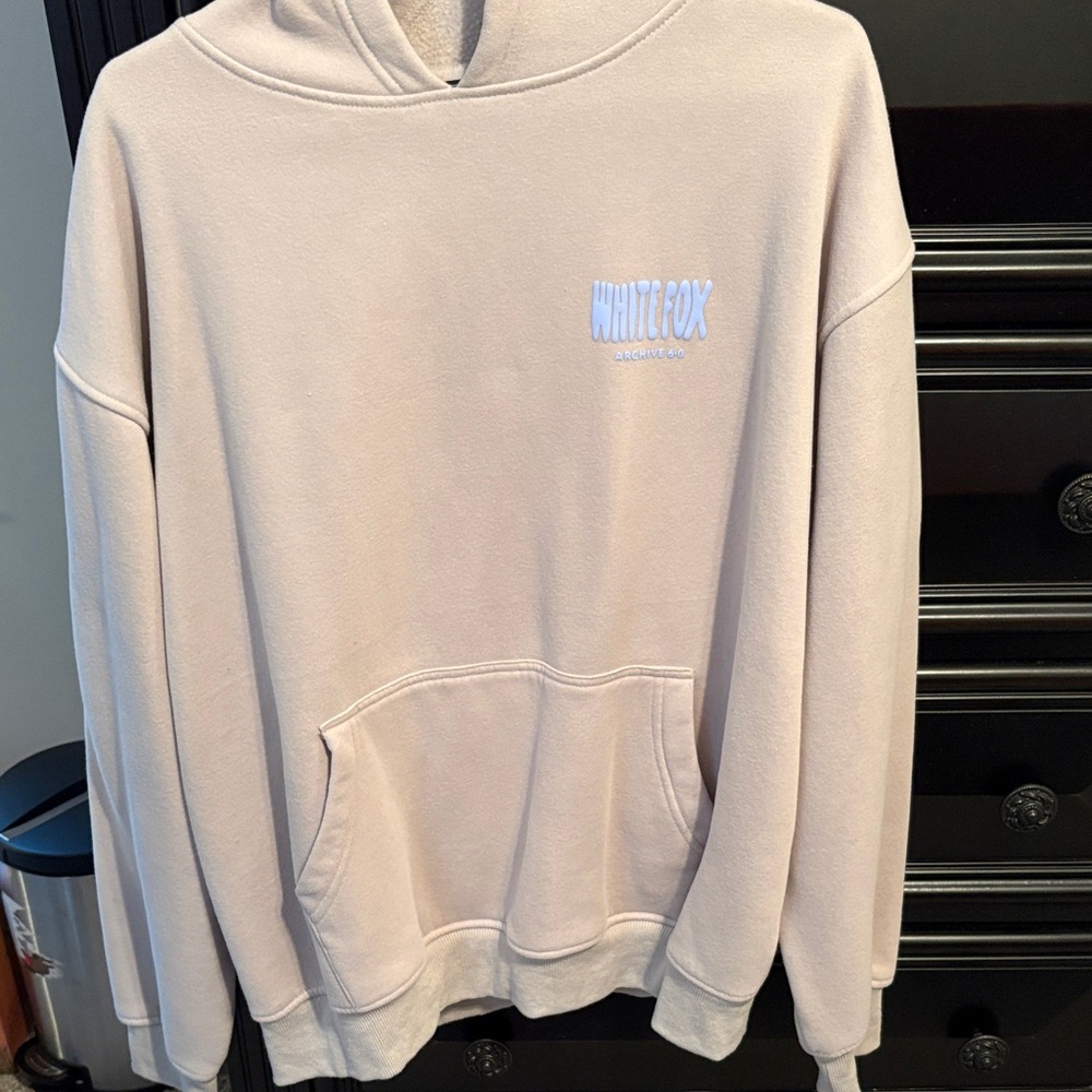 White Fox Boutique Cream Hoodie